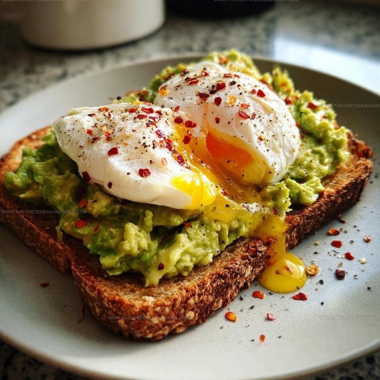 3512333 Avocado Toast With Poached Egg Recipe